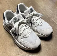 New Balance 57/40 ホワイト/ネイビー 26.5