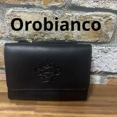 オロビアンコ ブラックレザー コインケース