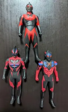 ウルトラマンダーク ウルトラセブンダーク 対決セット ミニソフビ 4体