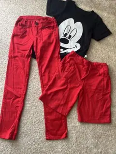 Tシャツ、パンツセット(ミッキーマウス)