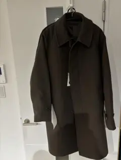 UNIQLO シングルブレストコート S ブラウン