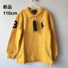 ＊新品＊POLO ポロラルフローレン ビッグポニー イエロー ポロシャツ 長袖