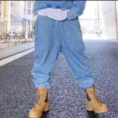 DIESEL D-LAB-NEディーゼル　トラックデニム ジョガーパンツ XS