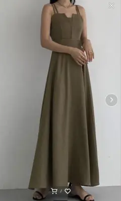 louere キャミワンピース　ロングワンピース