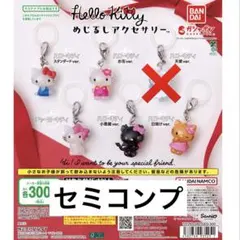 ハローキティ めじるしアクセサリー セミコンプリートセット