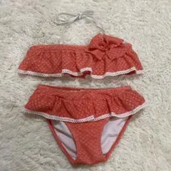 お値下げ★ レース風 フリルリボン付き ビキニ