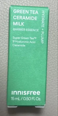innisfree グリーンティー セラミド ミルク エッセンストナー15ml