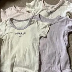 ベビー 半袖 肌着 4枚セット 80