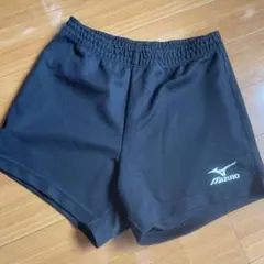 Mizuno 黒 ショートパンツ ポリエステル100%