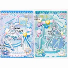 ぷりきゅあ　わんだふる　バースデーカード　キュアニャミー、キュアリリアン