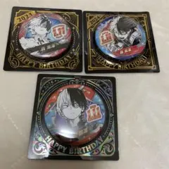 僕のヒーローアカデミア　ヒロアカ　轟焦凍　ショートバースデー缶バッジ　まとめ売り