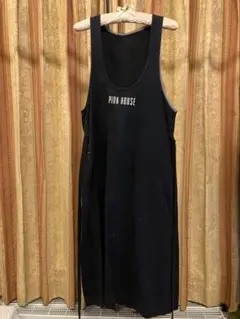希少】ワンダフルワールド カネコイサオ 綿ローン エプロン 黒