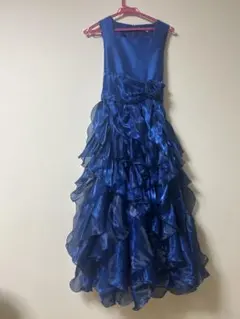 子供服 ドレス ブルー Catherine Cottage ショール付き