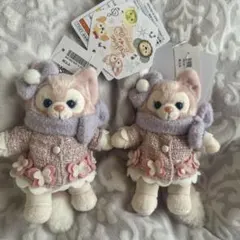 ディズニーシー シークレットオブスノーウィーデイ リーナベル ぬいぐるみバッジ