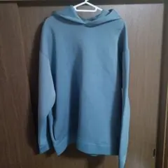 メンズ ブルー系 プルオーバーパーカー
