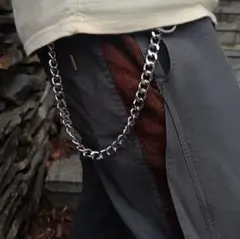 シルバー ヴィンテージ ウォレットチェーン アメカジ ストリート キーリング