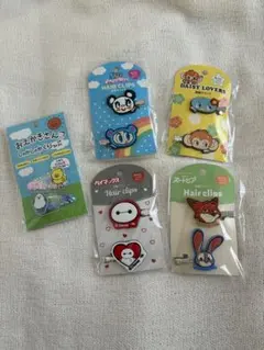 前髪クリップまとめ売り 4点セット