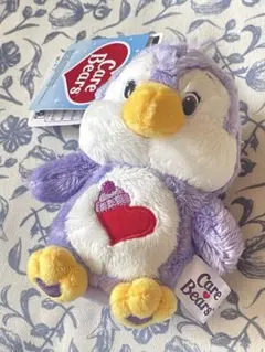ケアベア　コージーハートペンギン　ぬいぐるみ　マスコットキーホルダー　新品