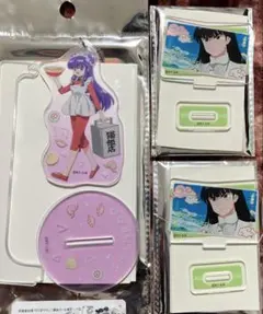 らんま1/2 シャンプー　ゆらゆらアクリルスタンド　ムースアクリルスタンドセット