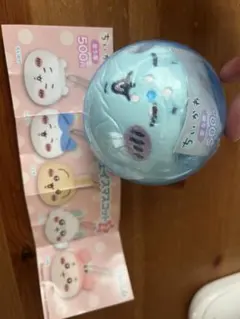 ちいかわ もちもちフェイスマスコット2 ハチワレ　カプセルトイ