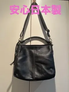 petite classe プティトゥクラッセ 本革レザー 2wayトートバッグ 