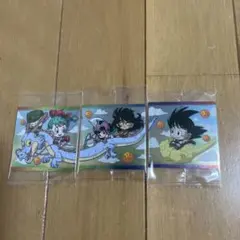 ドラゴンボールZ ラミネートカード アマダ 当時物 孫悟空 孫悟飯 チチ