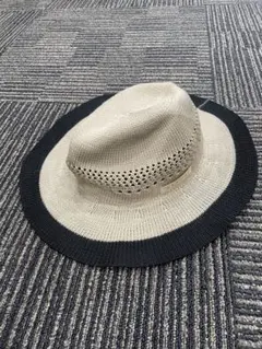 the north face サマーハット　ベージュ×ブラック