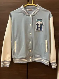 ちいかわ　ハチワレ　HACHIWARE ジャケット 水色　しまむらのサムネイル