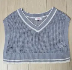 ピンクラテ　ニット・キュロット