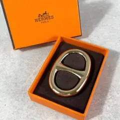 HERMES スカーフリング シェーヌダンクル ペルフォレ 箱付き - メルカリ