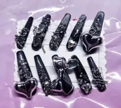 【21時まで値下げ】現品 地雷系 量産型 ギャル 平成女児 ネイルチップ