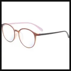 13.6g超軽量・アルミニウムケース付き ブルーライトカット メガネ 度なし