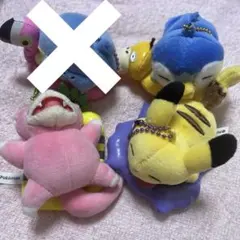 【韓国限定】ポケモン ガチャ マスコットキーホルダー 4点セットコンプリート 韓国限定】ポケモン ガチャ マスコットキーホルダー 4点セット