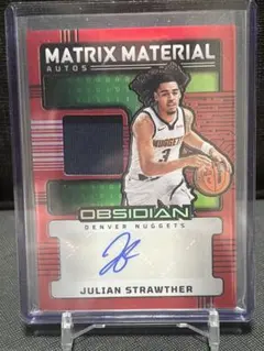 Obsidian Julian Strawther Patch Auto