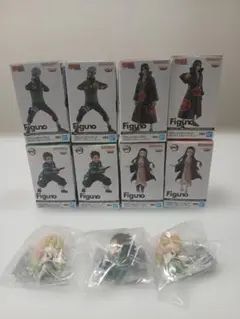 新品未開封 鬼滅の刃 NARUTO Figuno コンプセット おまけ付き