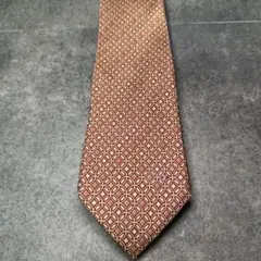 LOUIS VUITTON オレンジ シルク100% モノグラム ネクタイ - メルカリ