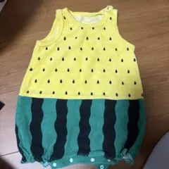 パイナップルのロンパース
