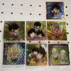 ドラゴンボール ウエハースシール　7枚セット