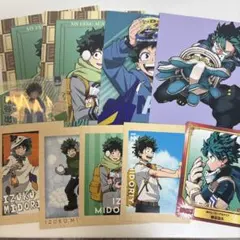 緑谷出久　紙類10枚セット