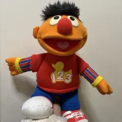 未使用 セサミストリート サッカー日本代表チーム ピッチぬいぐるみ