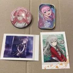 プロセカ　桃井愛莉　巡音ルカ　草薙寧々　望月穂波　バッジ　ぱしゃこれ