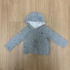 baby GAP ギャップ　クマ耳　パーカー　グレー