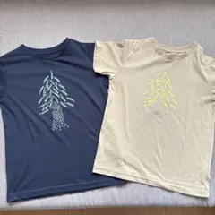 ザノースフェイス　キッズ Tシャツ 2枚セット ツリー柄のサムネイル