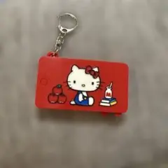 GW限定【平成レトロ】ハローキティ ミラーキーホルダー 携帯クリーナー