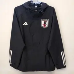 adidas 日本サッカー協会 ウィンドブレーカー 黒　２XＬ　日本代表