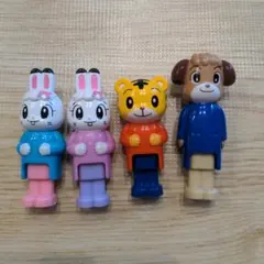 こどもちゃれんじ しまじろう フィギュア 4体セット