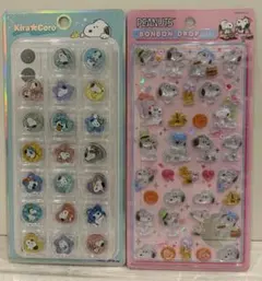 正規品　スヌーピー　SNOOPY ボンボンドロップシール　おはじきシールキラコロ