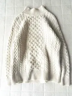 FRAY I.D フレイアイディー　ケーブルニット　セーター