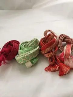 アンティーク　正絹　帯締め　まとめ売り