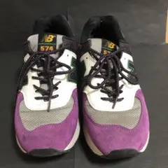 NEW BALANCE◆M574/パープル/27.0cm/パープル メンズ 中古